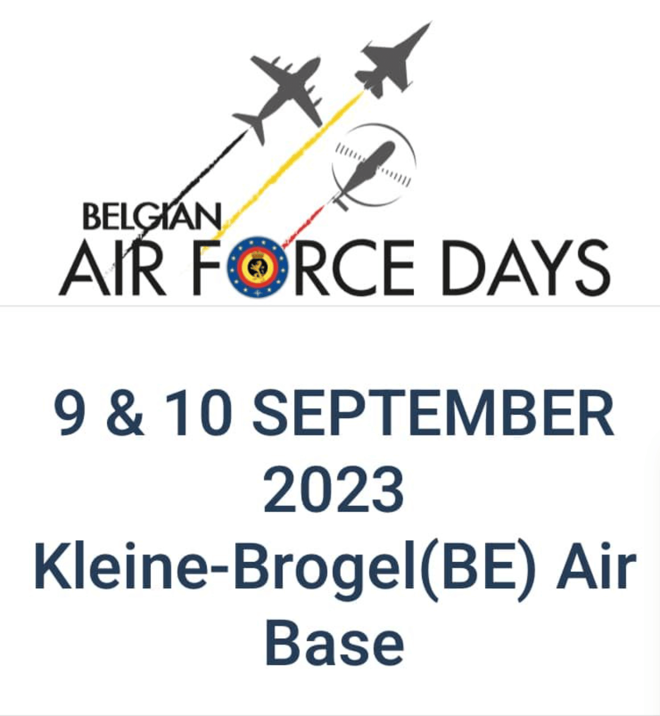 Belgian Air force day 2023